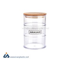 بانکه طرح بشکه نفت 800 سی سی در چوبی آریسام پلاستیک