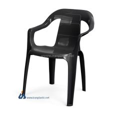 صندلی دسته دار پلاستیکی سولار پولاد 210