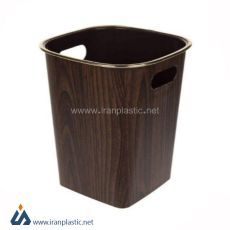 سطل زباله اداری مربع متوسط ونوس پلاستیک A104