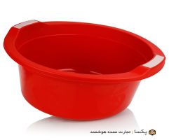 وان پلاستیکی گرد دو دسته اپل تاپ 1 اشکان پلاستیک