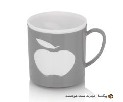 لیوان پلاستیکی دو رنگ سیب اشکان پلاستیک 2620
