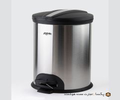 سطل زباله استیل در پلیمری 20 لیتری متالیس